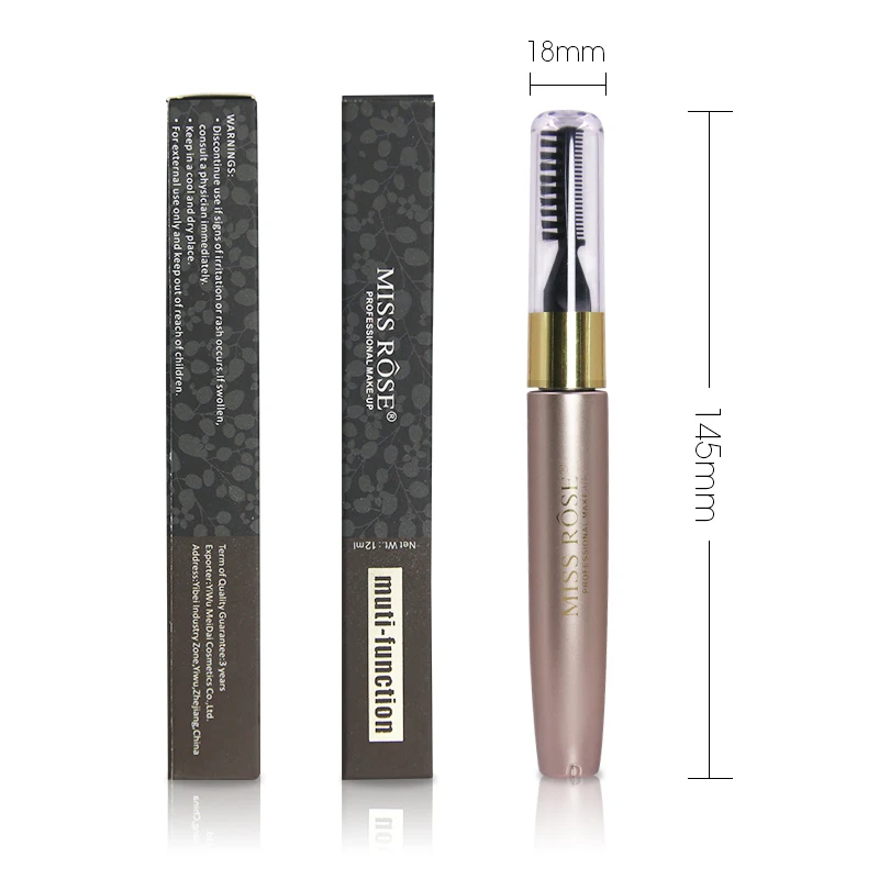 MISS ROSE Black Double Head 3d Mascara Have Brush And Mascara Make Curling Thick Natural Mascara Waterproof Eye Brand Makeup
MISS ROSE Black Double Head 3d Mascara Have Brush And Mascara Make Curling Thick Natural Mascara Waterproof Eye Brand Makeup
