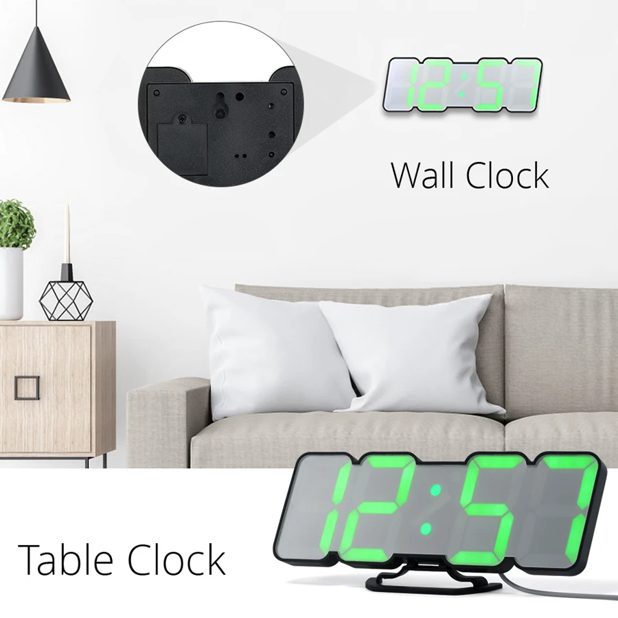 Digital Time Alarm Clock LED Wall Clock With 115 Colors Remote Control Digital Watch Night Light Magic Desktop Table Clock
Digital Time Alarm Clock LED Wall Clock With 115 Colors Remote Control Digital Watch Night Light Magic Desktop Table Clock
