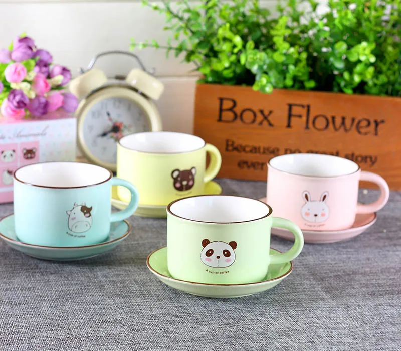 Креативные керамические кофейные кружки с блюдцем Zakka|ceramic coffee mug|coffee mugmug with |