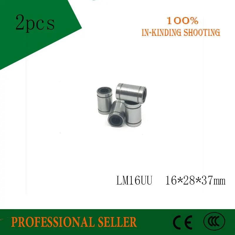 Free Shipping 2PCS LM16UU 16mm Linear Ball Bearing Linear Bearing Bush Bushing 16x28x37mm For 3D Printer CNC Parts
Free Shipping 2PCS LM16UU 16mm Linear Ball Bearing Linear Bearing Bush Bushing 16x28x37mm For 3D Printer CNC Parts