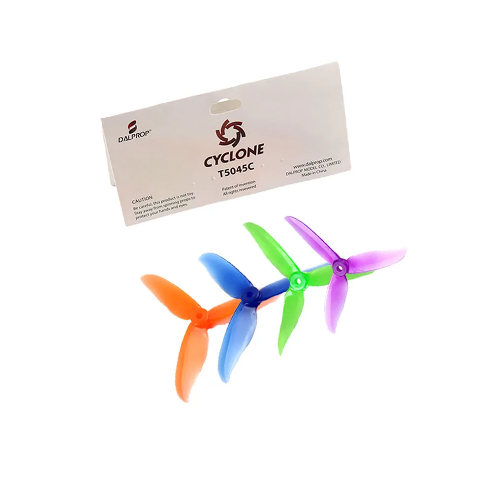 4 Pairs DALPROP CYCLONE T5045C 3 Blade Propeller CW CCW for FPV mini drone RC Racing Quadcopter Multicopter
4 Pairs DALPROP CYCLONE T5045C 3 Blade Propeller CW CCW for FPV mini drone RC Racing Quadcopter Multicopter