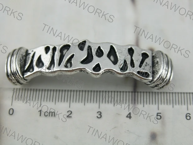 FREE SHIPPING 20pcs Anti-Silver Bracelet Connector/Center Spacer for Licorice Leather 7mmx11mm--PAT109
FREE SHIPPING 20pcs Anti-Silver Bracelet Connector/Center Spacer for Licorice Leather 7mmx11mm--PAT109