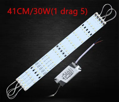 Led Ceiling Lamp Reconstruction Rectangular Light Bulb Light Bar Lamp Beads Core Board Lights White Bright 41cm 30W 1 Drag 5
Led Ceiling Lamp Reconstruction Rectangular Light Bulb Light Bar Lamp Beads Core Board Lights White Bright 41cm 30W 1 Drag 5