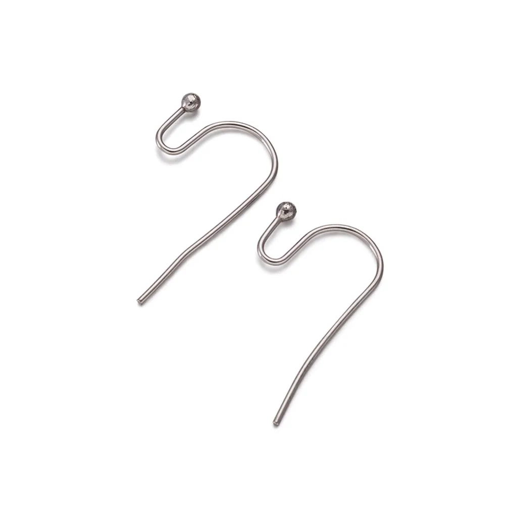 PandaHall 300pc 22x12x2mm Metal 304 Stainless Steel Jewellery Earring Hooks for Jewelry Making DIY Findings Accessories
PandaHall 300pc 22x12x2mm Metal 304 Stainless Steel Jewellery Earring Hooks for Jewelry Making DIY Findings Accessories