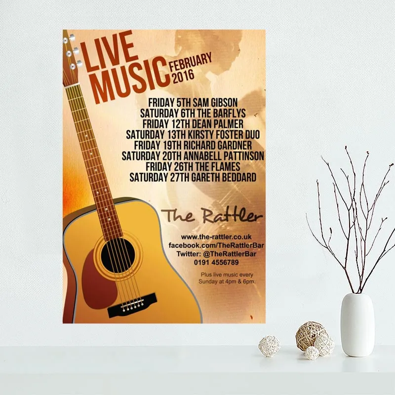 Hot Sale Custom Music Canvas Poster Home Decor Poster Print creative mural art More Size Best Gift
Hot Sale Custom Music Canvas Poster Home Decor Poster Print creative mural art More Size Best Gift