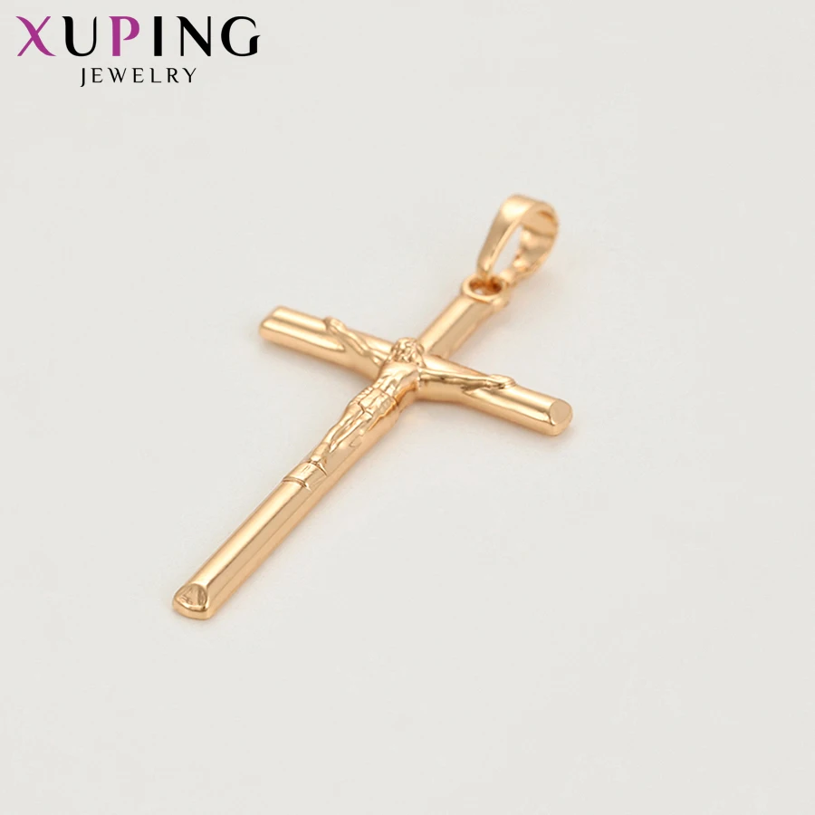 Xuping Cross Series аксессуары позолоченный Романтический кулон для девочек ювелирные