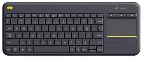 Беспроводная сенсорная ТВ-Клавиатура Logitech K400 Plus с простым управлением мультимедиа и встроенным тачпадом
Беспроводная сенсорная ТВ-Клавиатура Logitech K400 Plus с простым управлением мультимедиа и встроенным тачпадом