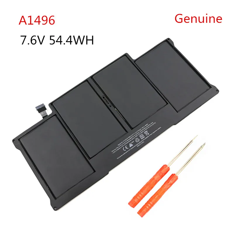 

54.4Wh 7.6V A1496 A1466 Battery For Apple Macbook Air 13" inch A1405 A1377 A1369 Late 2010 Mid 2011 2013 Early 2014 2015