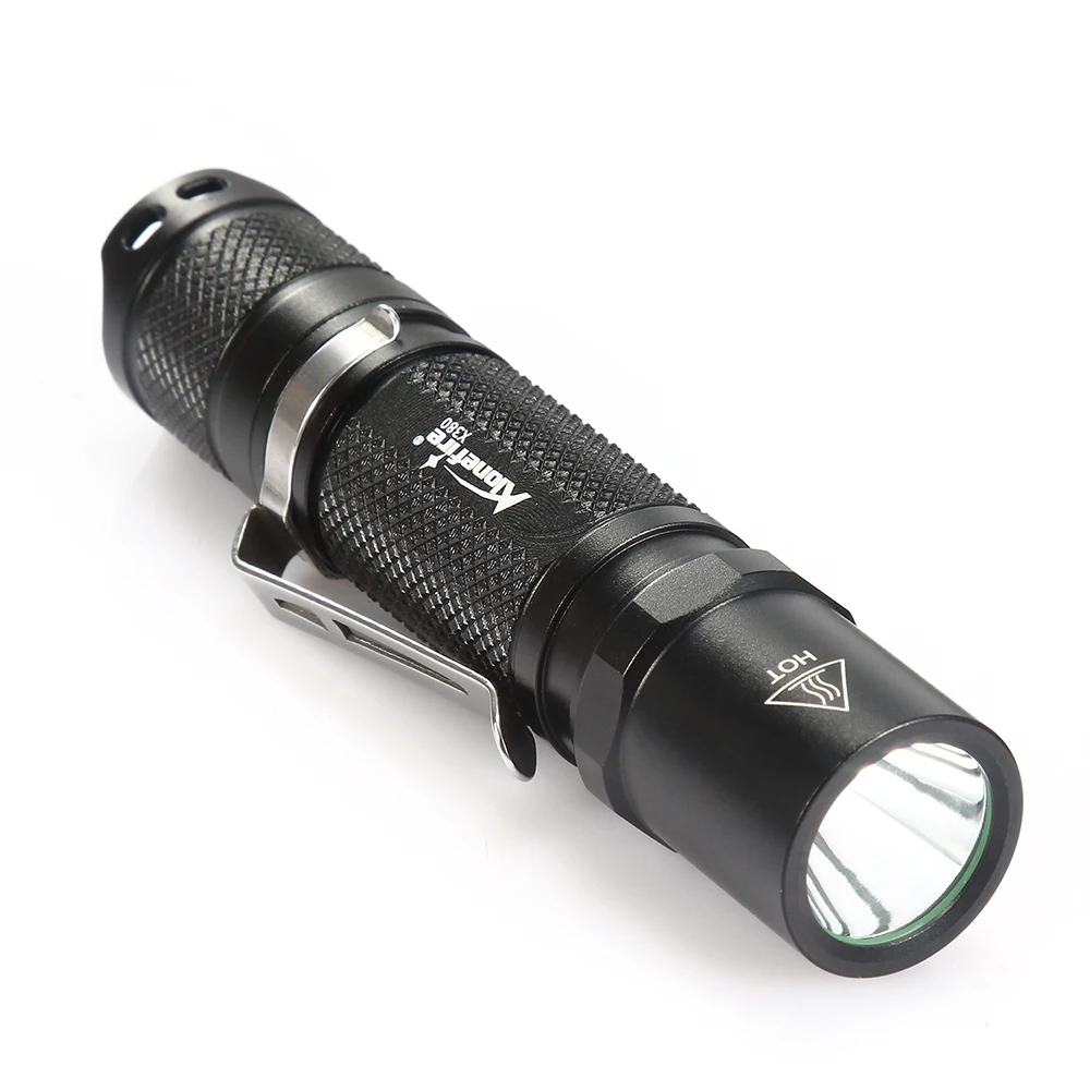 AloneFire X380 светодиодный фонарик 14500 Cree XPG2 мощный AA водонепроницаемый фонарь для