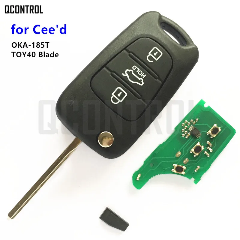 Пульт дистанционного управления QCONTROL OKA 185T CE0682 для KIA CEED Pro Ceed Cee 'd SW TOY40 лезвие