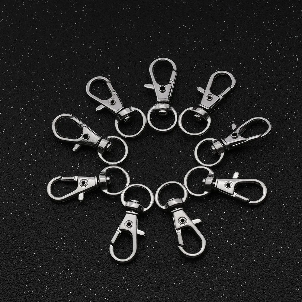 10PC Silver Gold Keychain Split Key Ring Swivel Lobster Clasp Clips Hook Decoration Desk Sets School Stationery Office Supplies
10PC Silver Gold Keychain Split Key Ring Swivel Lobster Clasp Clips Hook Decoration Desk Sets School Stationery Office Supplies