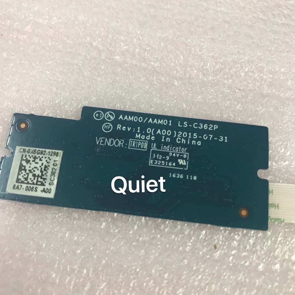 Оригинал для Dell XPS 15 9550 M5510 Series разъем для клавиатуры Board P/N LS-C362P
Оригинал для Dell XPS 15 9550 M5510 Series разъем для клавиатуры Board P/N LS-C362P