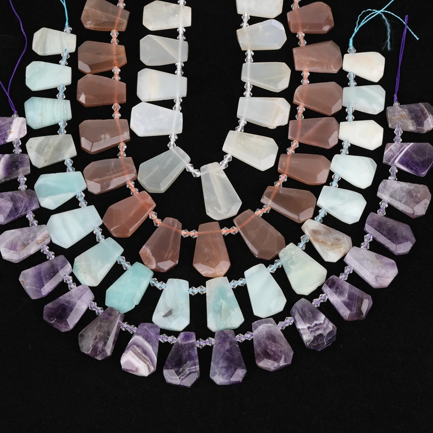 4 Stone Choice,Natural Dog Tooth Amethysts Quartz Crystal Slice Loose Beads,Trapezoid Stone Bead Necklace Jewelry SY-675AMEE
4 Stone Choice,Natural Dog Tooth Amethysts Quartz Crystal Slice Loose Beads,Trapezoid Stone Bead Necklace Jewelry SY-675AMEE