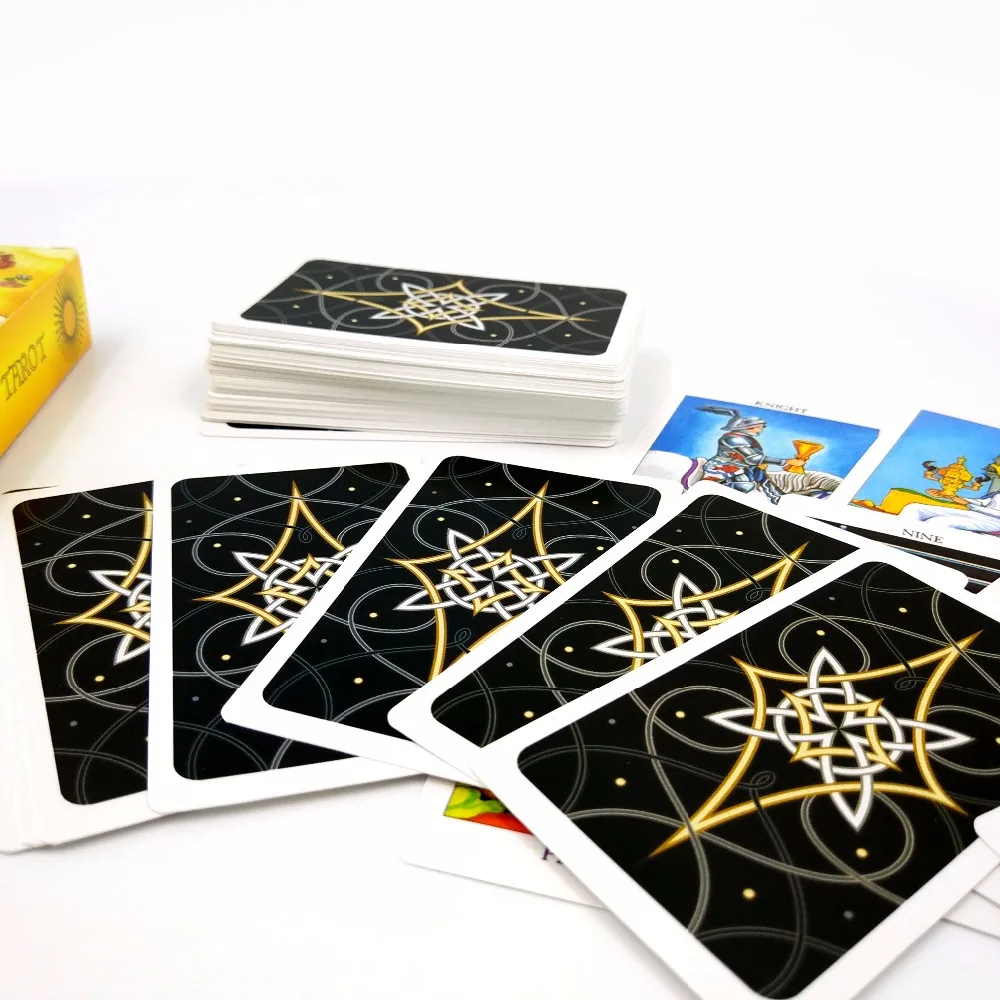 2020 smith tarot deck cards game high quality for divination full English radiant rider wait tarot cards board game
2020 smith tarot deck cards game high quality for divination full English radiant rider wait tarot cards board game