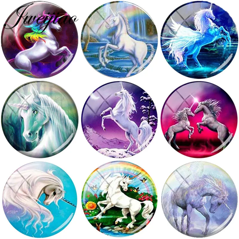 JWEIJIAO Animal Unicorn Glass Cabochon 6 Sizes Handmade Jewelry Supply for DIY Necklace Bracelet Keychain Earrings Accessories
JWEIJIAO Animal Unicorn Glass Cabochon 6 Sizes Handmade Jewelry Supply for DIY Necklace Bracelet Keychain Earrings Accessories