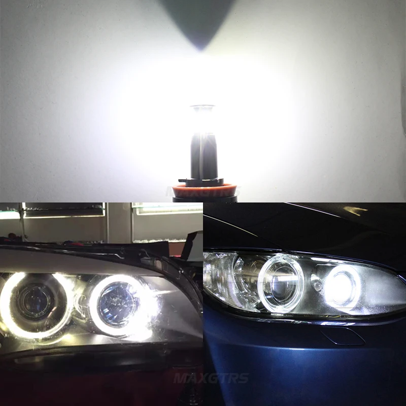 2x LED Angel Eyes Light 20W 3000LM H8 Car LED Cree Chip Bulb For BMW E60 E61 E63 E64 E71 X6 E82 E87 E89 Z4 E90 E91 E92 E93
2x LED Angel Eyes Light 20W 3000LM H8 Car LED Cree Chip Bulb For BMW E60 E61 E63 E64 E71 X6 E82 E87 E89 Z4 E90 E91 E92 E93