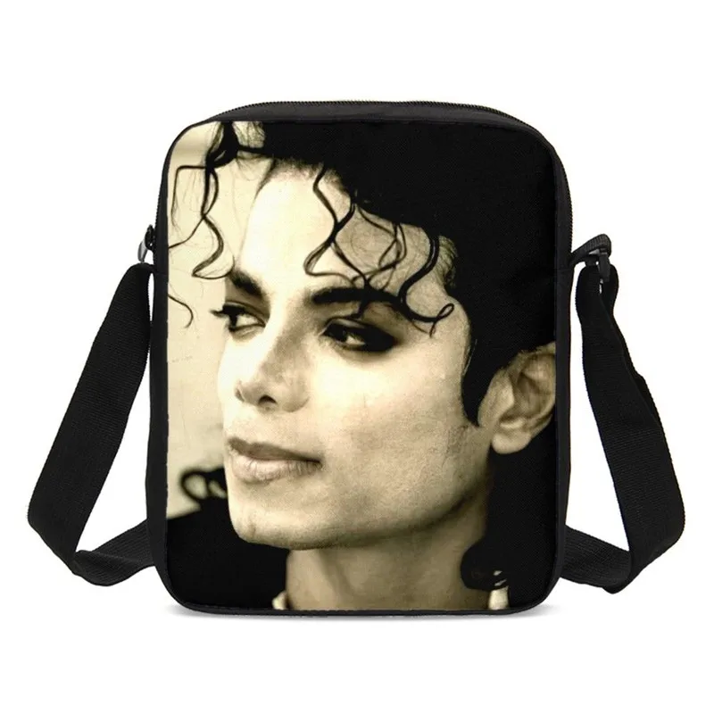 Small Messenger Bags For Boys Girls Cool Michael Jackson 3D Printing Sling Bags Shoulder Bags Handbags Casual Crossbody Bags
Small Messenger Bags For Boys Girls Cool Michael Jackson 3D Printing Sling Bags Shoulder Bags Handbags Casual Crossbody Bags