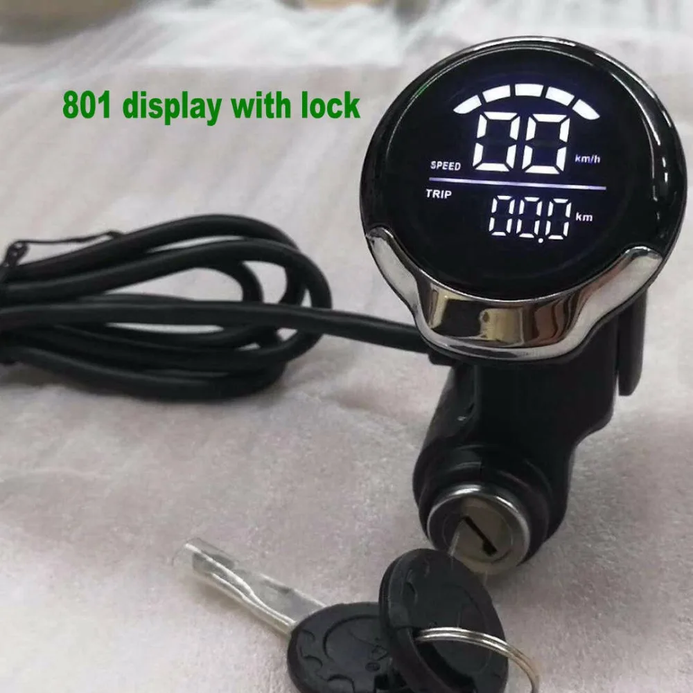 Speedometer Lcd Display 24v36v48v60v Voltmeter+Lock with/without Throttle Electric Scooter Bicycle MTB Tricycle Diy Part
Speedometer Lcd Display 24v36v48v60v Voltmeter+Lock with/without Throttle Electric Scooter Bicycle MTB Tricycle Diy Part