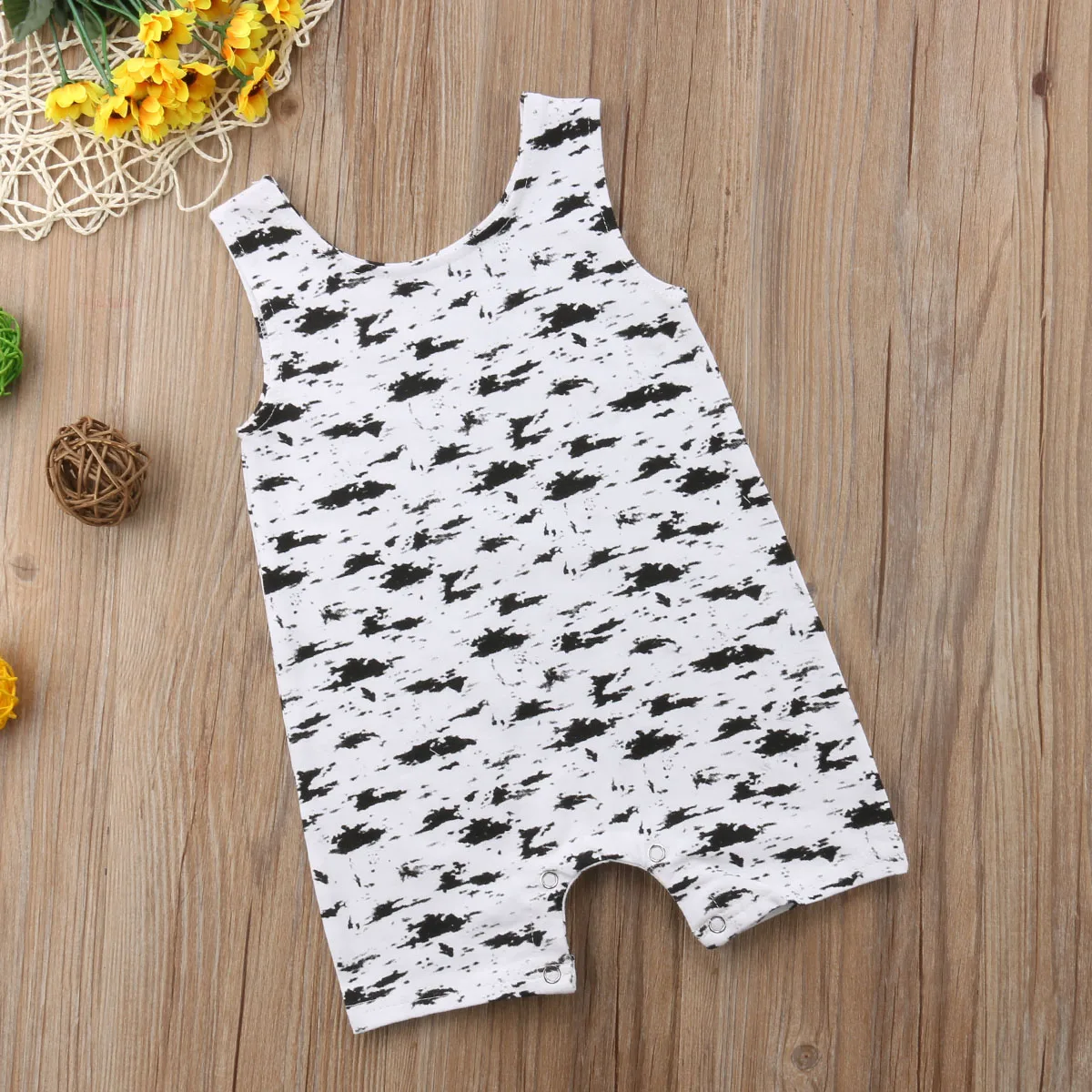 Newborn Kids Baby Boy Jumpsuit Romper Cotton Clothes Outfits 0-24M One Piece Summer Fashion Sleeveless Print O-neck Clothing
Newborn Kids Baby Boy Jumpsuit Romper Cotton Clothes Outfits 0-24M One Piece Summer Fashion Sleeveless Print O-neck Clothing