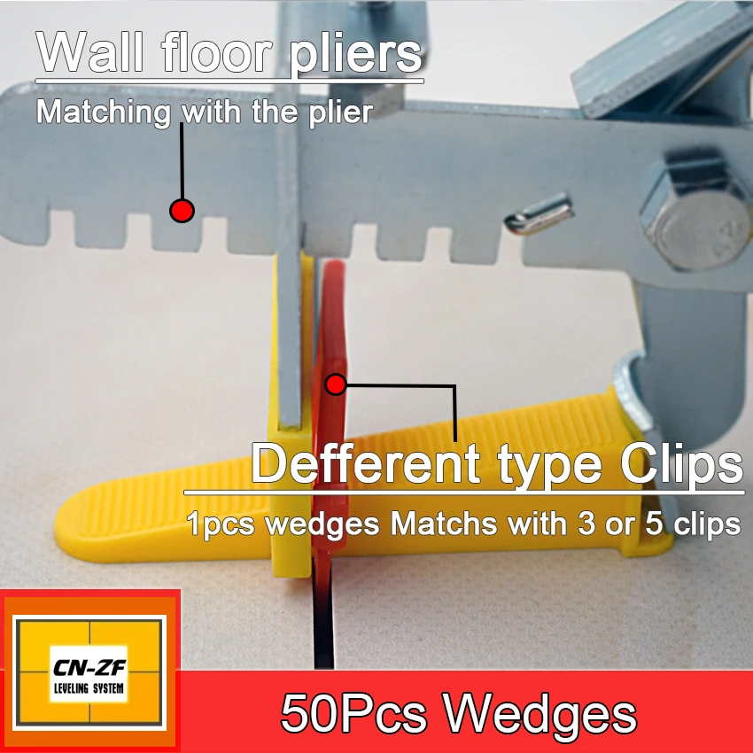 CN-ZF 50Pcs Flat Plastic Ceramic Alignment Outdoor Floor Levelers Tile Tools Level Leveling System Wedges For Tiles
CN-ZF 50Pcs Flat Plastic Ceramic Alignment Outdoor Floor Levelers Tile Tools Level Leveling System Wedges For Tiles