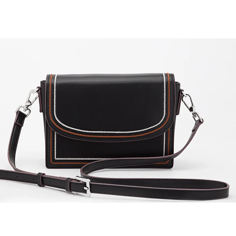 New Women Genuine Leather Shoulder Bags Designer Ladies Large Capacity Messenger Bag Crossbody Thread Fashion Handbags 2 straps
New Women Genuine Leather Shoulder Bags Designer Ladies Large Capacity Messenger Bag Crossbody Thread Fashion Handbags 2 straps