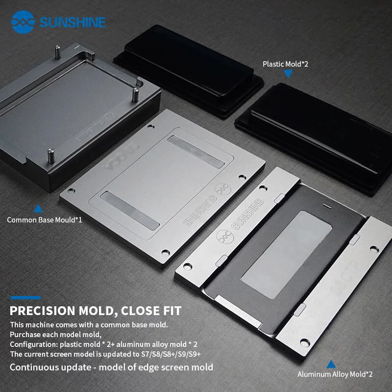 S-959E Edge LCD repair Integral Plane Fitting and Defoaming Integral Machine Built-in vacuum pump FOR samsung S7/S8/S8+/S9/S9+
S-959E Edge LCD repair Integral Plane Fitting and Defoaming Integral Machine Built-in vacuum pump FOR samsung S7/S8/S8+/S9/S9+