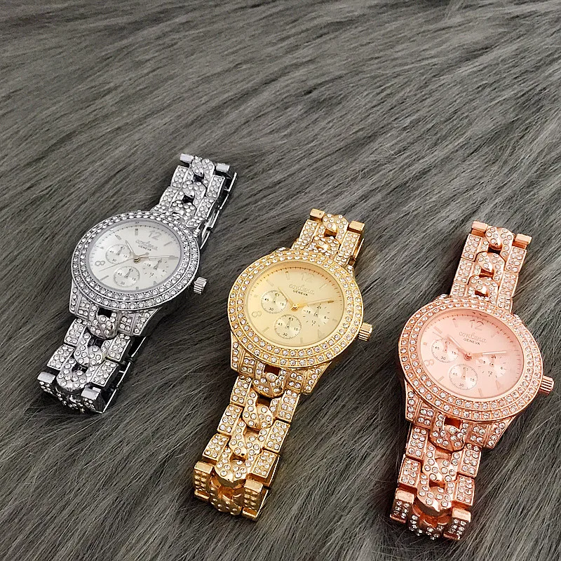 Contena Women Watch Full Diamond Dress Watches Ladies Watch Gold Woman Watches Reloj Mujer relogio feminino montre femme Saati
Contena Women Watch Full Diamond Dress Watches Ladies Watch Gold Woman Watches Reloj Mujer relogio feminino montre femme Saati