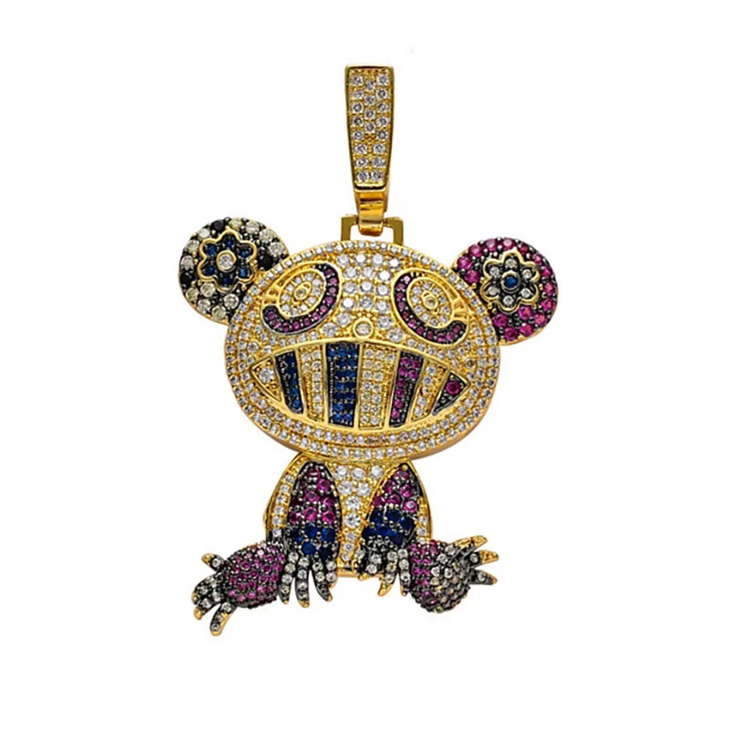 Hip Hop Multicolor Frog Pendant Necklaces For Men Women Charm Chain Jewelry Gifts 3 Styles Full Micro Pave Zircon Necklaces
Hip Hop Multicolor Frog Pendant Necklaces For Men Women Charm Chain Jewelry Gifts 3 Styles Full Micro Pave Zircon Necklaces