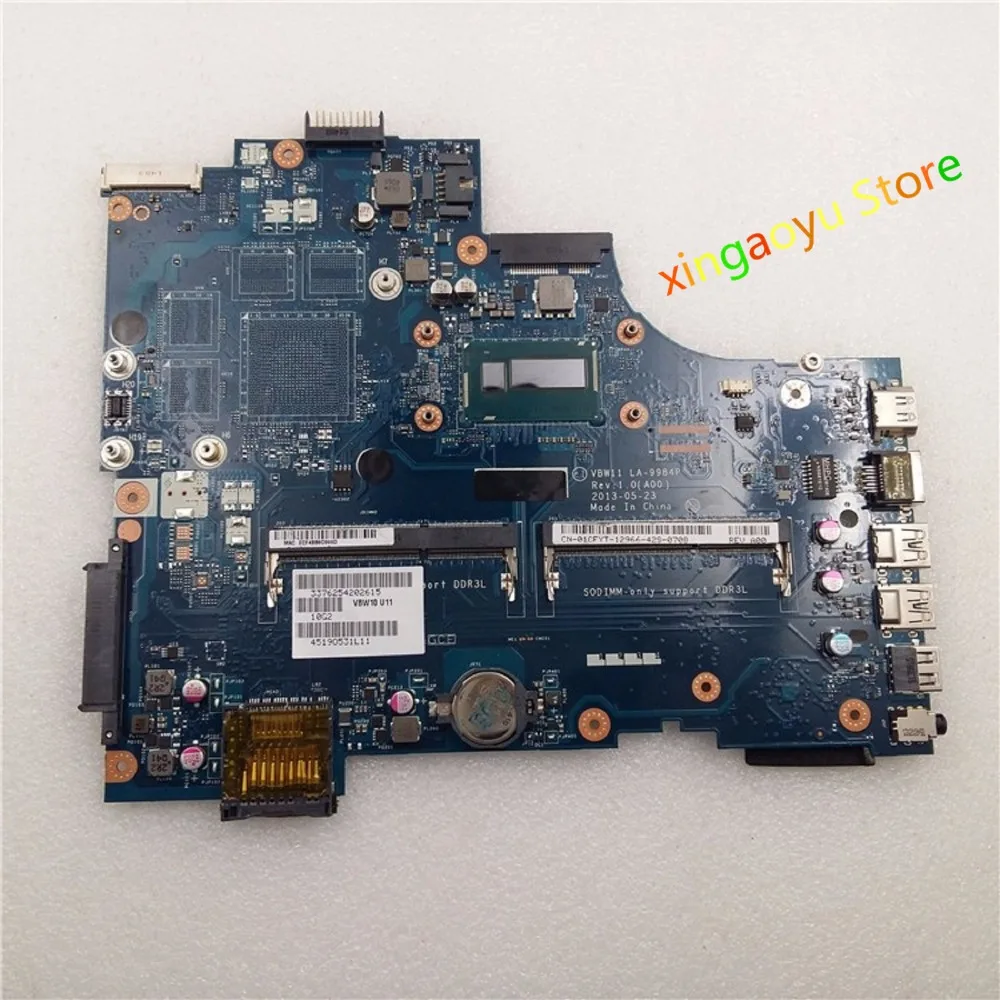 For Dell For Inspiron 3737 5737 Motherboard w/ i3-4010U CPU DDR3L 1CFYT 01CFYT CN-01CFYT LA-9984P
For Dell For Inspiron 3737 5737 Motherboard w/ i3-4010U CPU DDR3L 1CFYT 01CFYT CN-01CFYT LA-9984P