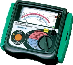 Fast arrival KYORITSU 3131A Analogue Insulation/Continuity Tester 250V/500V/1000V
Fast arrival KYORITSU 3131A Analogue Insulation/Continuity Tester 250V/500V/1000V