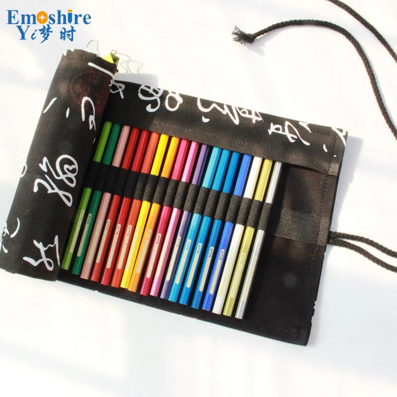 Hot Canvas Pencil Case 36/48/72 Holes Roll Stationery Pencil Bag Material Escolar School Supplies Estuche Escolar Pen Case B089
Hot Canvas Pencil Case 36/48/72 Holes Roll Stationery Pencil Bag Material Escolar School Supplies Estuche Escolar Pen Case B089