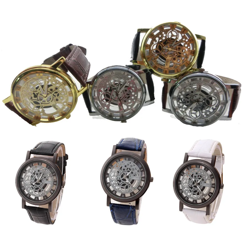 Top Brand Men Fashion Watches Stainless Steel Quartz Military Sport Leather Band Dial Wrist Watch Clock Masculino
Top Brand Men Fashion Watches Stainless Steel Quartz Military Sport Leather Band Dial Wrist Watch Clock Masculino