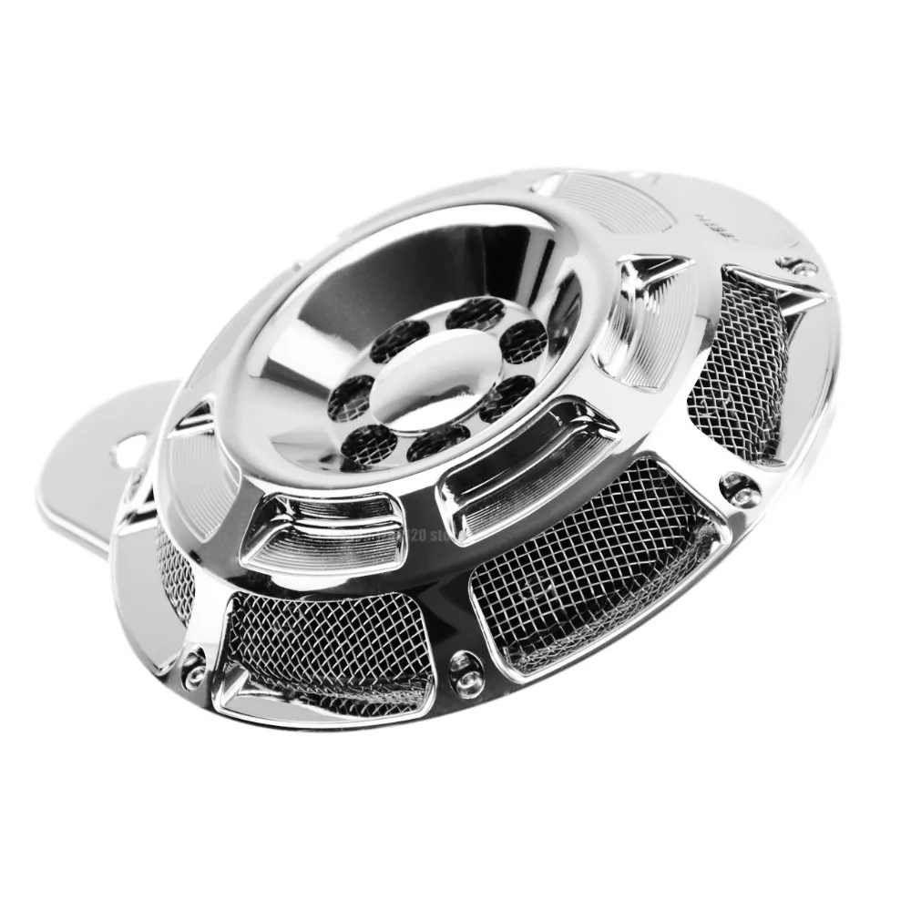 Motorcycle Speaker Sound Horn Cover Billet Aluminum For Harley FLT Touring Big Twin 1991-2016 2017
Motorcycle Speaker Sound Horn Cover Billet Aluminum For Harley FLT Touring Big Twin 1991-2016 2017