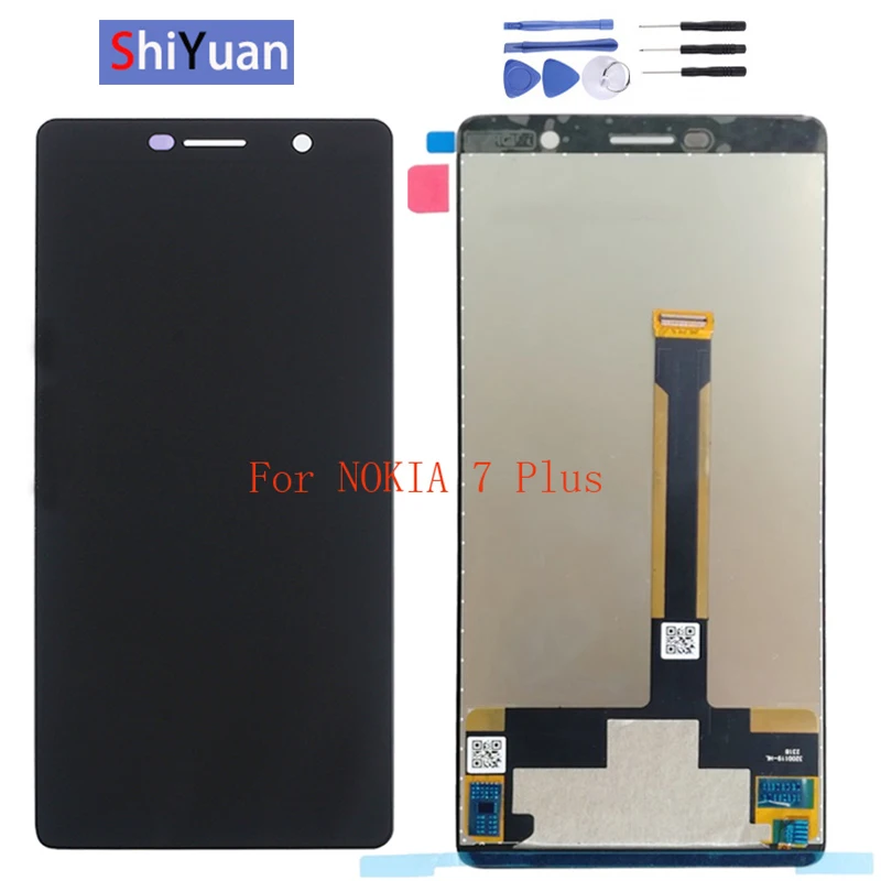 Original 6.0" LCD Display For Nokia 7 Plus 7Plus TA-1062 TA-1046 1055 LCD Display Touch Screen Glass Panel Digitizer Replacment
Original 6.0" LCD Display For Nokia 7 Plus 7Plus TA-1062 TA-1046 1055 LCD Display Touch Screen Glass Panel Digitizer Replacment
