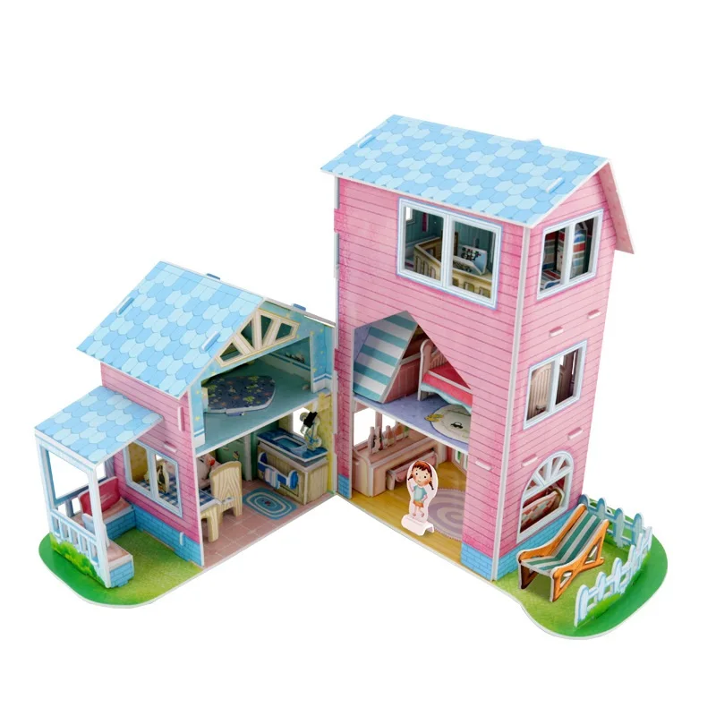 Building My Little Villa Alisa's Home 3D Stereo Model Boy Girls DIY Creative Blocks Toys LED Lighting Design
Building My Little Villa Alisa's Home 3D Stereo Model Boy Girls DIY Creative Blocks Toys LED Lighting Design