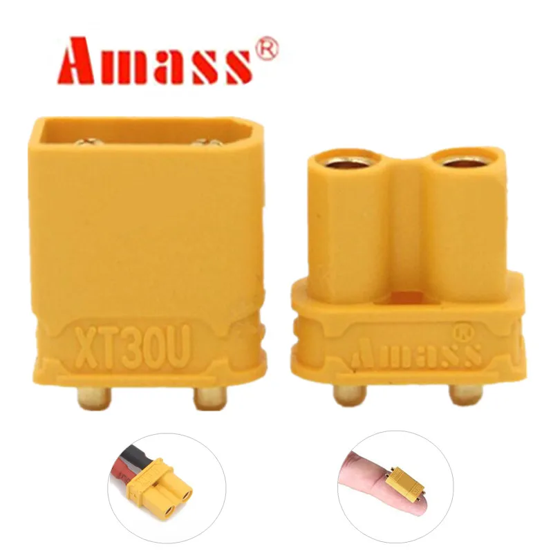100pairs 10X Amass XT30UPB XT30 UPB 2mm Plug Male Female Bullet Connectors Plugs For PCB SINGLE ITEM 20%Off
100pairs 10X Amass XT30UPB XT30 UPB 2mm Plug Male Female Bullet Connectors Plugs For PCB SINGLE ITEM 20%Off