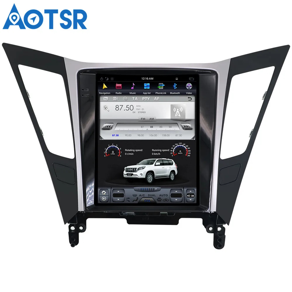 Tesla style Android 7.1 Car DVD Player GPS Navigation Radio Screen For Hyundai Sonata 2012 2013 2014 multimedia headunit stereo
Tesla style Android 7.1 Car DVD Player GPS Navigation Radio Screen For Hyundai Sonata 2012 2013 2014 multimedia headunit stereo