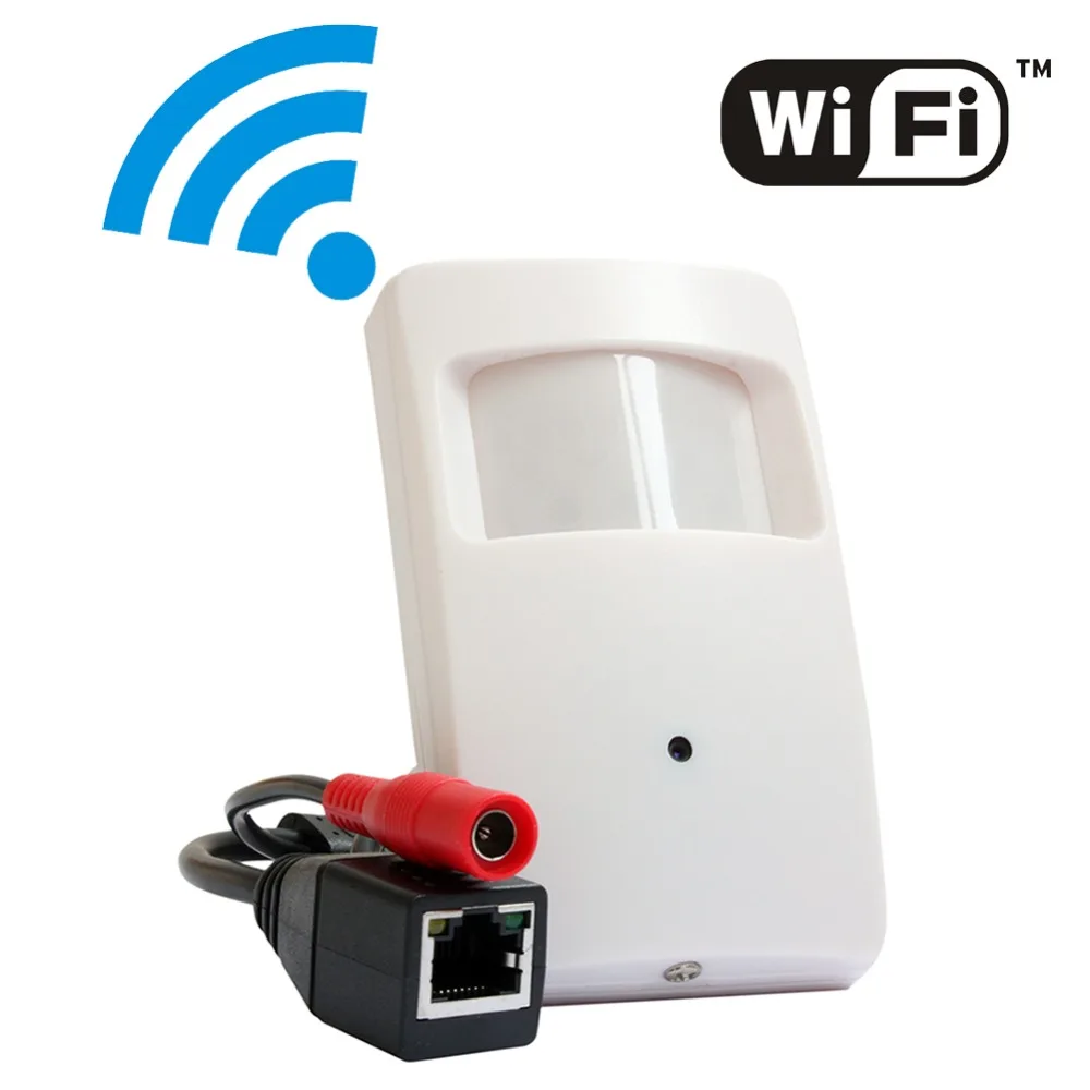 1 0 mp 1280x720 hd мини wifi ip камера PIR Беспроводная с DC 12V источник питания Поддержка