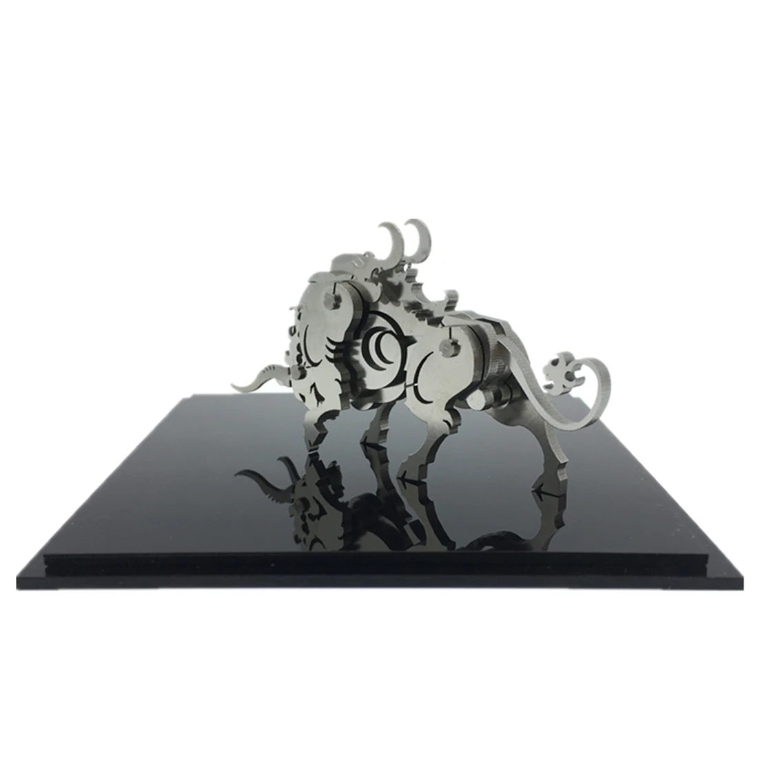 DIY Assembled Model Kit 3D Stainless Steel Detachable Model Puzzle Ornaments Cattle Home Office Decor Art Creative Gift
DIY Assembled Model Kit 3D Stainless Steel Detachable Model Puzzle Ornaments Cattle Home Office Decor Art Creative Gift