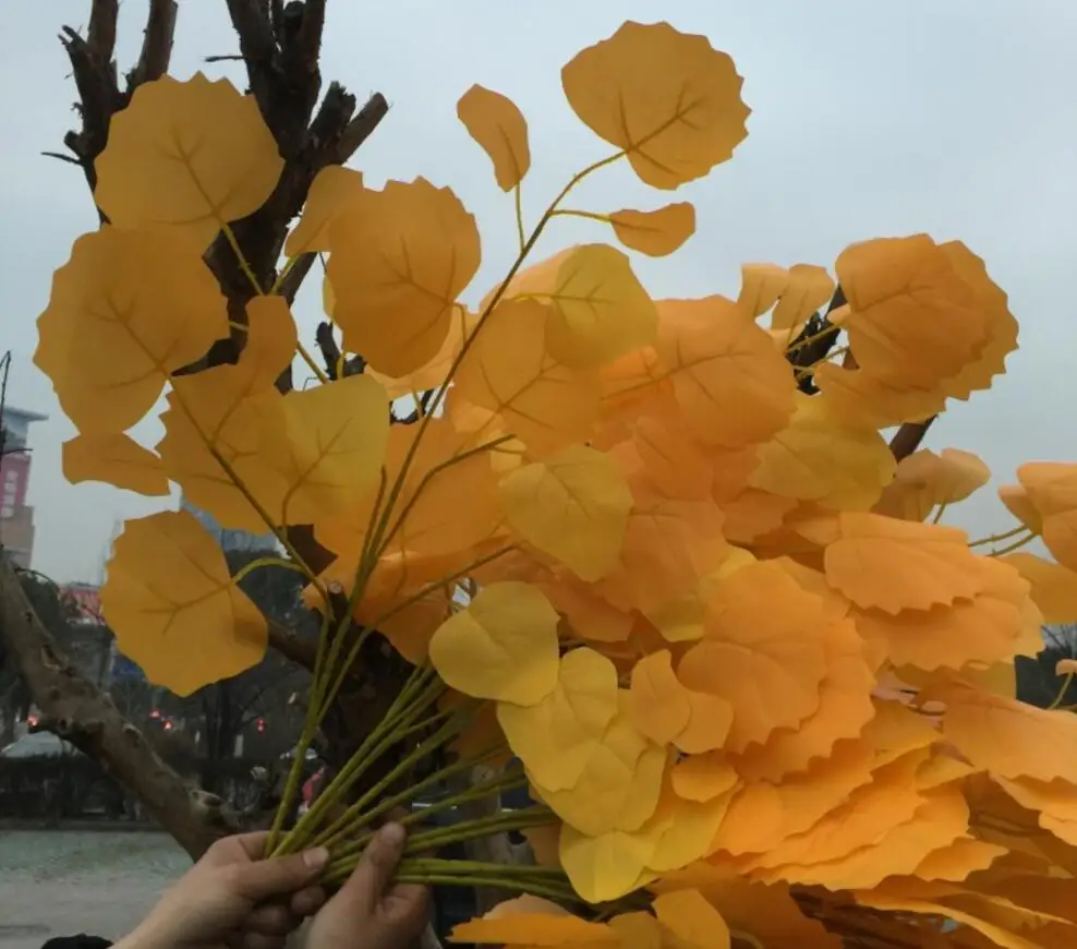 12pcs Artificial Populus Tree Leaf Branch For Plant Wall Background Wedding Home Hotal Office Bar Decorative
12pcs Artificial Populus Tree Leaf Branch For Plant Wall Background Wedding Home Hotal Office Bar Decorative