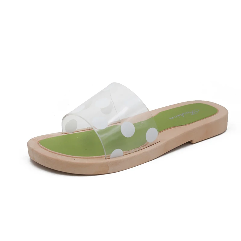 Fashion Summer Beach Slippers Transparent Dot Women Slippers Female Soft Bathroom Slippers Slides Casual Shoes Woman Flip Flops
Fashion Summer Beach Slippers Transparent Dot Women Slippers Female Soft Bathroom Slippers Slides Casual Shoes Woman Flip Flops