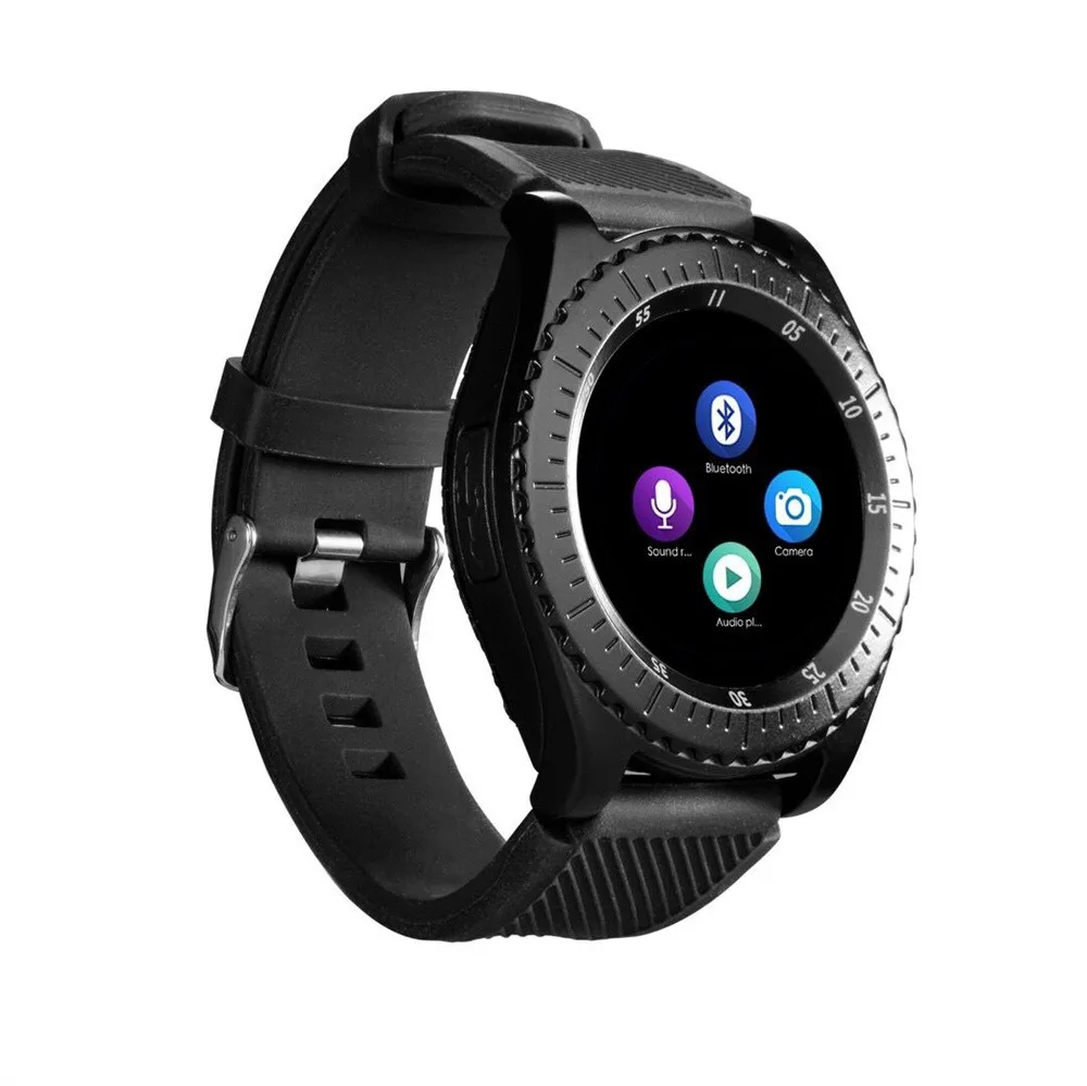 10 шт Bluetooth Z3 Смарт-часы с круглой поддержкой Nano 2G SIM & TF карта Whatsapp Facebook