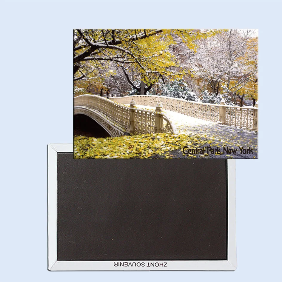 Early Snowfall, Central Park, New York, Magnetic refrigerator stickers, tourist souvenirs, small gifts 24730
Early Snowfall, Central Park, New York, Magnetic refrigerator stickers, tourist souvenirs, small gifts 24730