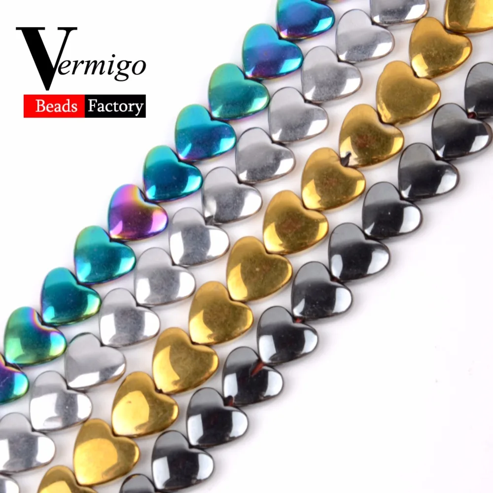 6x5mm Natural Stones Love Heart Hematite Charm Beads For Needlework Beadwork Jewelry Making Diy Bracelet Necklace Accessories
6x5mm Natural Stones Love Heart Hematite Charm Beads For Needlework Beadwork Jewelry Making Diy Bracelet Necklace Accessories