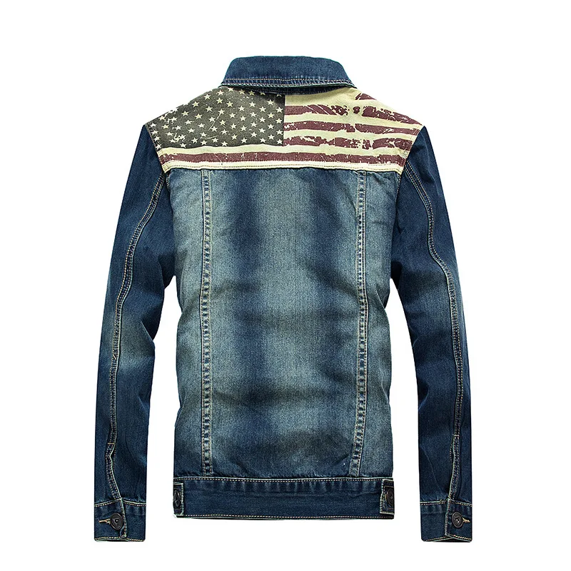 Men of new fund of 2020 autumn winters Youth fashion denim jacket of cultivate one's morality Youth printed stitching jacket
Men of new fund of 2020 autumn winters Youth fashion denim jacket of cultivate one's morality Youth printed stitching jacket