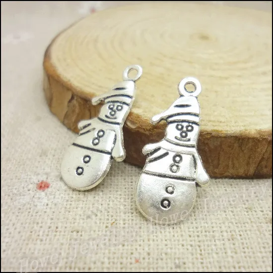 80pcs Vintage Charms Christmas Snowman Pendant Antique silver Fit Bracelets Necklace DIY Metal Jewelry Making
80pcs Vintage Charms Christmas Snowman Pendant Antique silver Fit Bracelets Necklace DIY Metal Jewelry Making