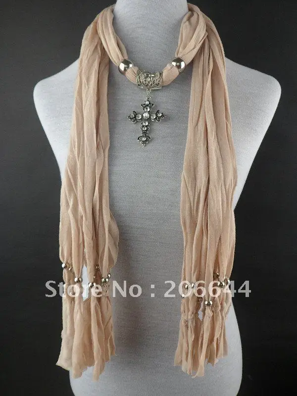 Fashion women scarf shawl pendant scaCharm design pure color scarves beads tassel women's scarf alloy Novelty cross pendant
Fashion women scarf shawl pendant scaCharm design pure color scarves beads tassel women's scarf alloy Novelty cross pendant