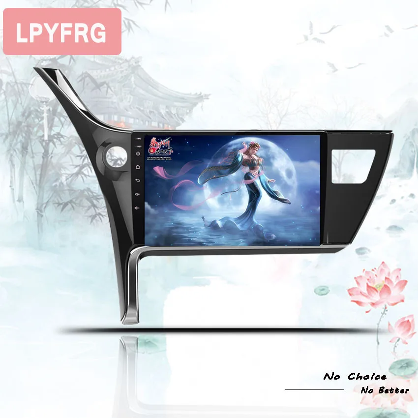 Головное устройство 2 din 1080P для Toyota corolla 2017 2018 автомобильный dvd gps навигатор android 10