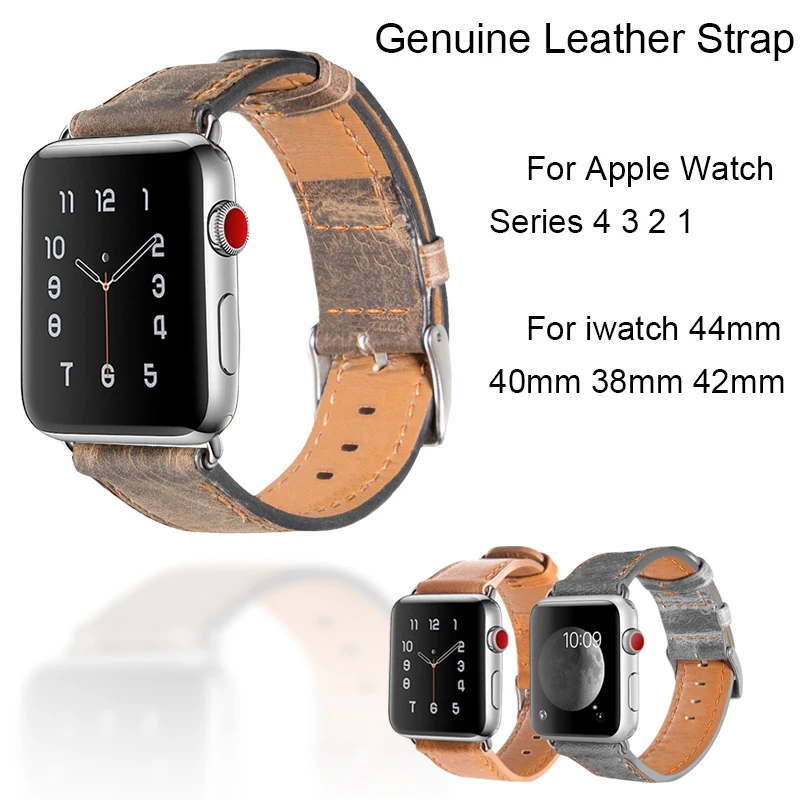 Leather Starp For Apple Watch Series 4 3 2 1 Vintage Watchband For iwatch 44mm 40mm 38mm 42mm loop Bracelet Replacement Band
Leather Starp For Apple Watch Series 4 3 2 1 Vintage Watchband For iwatch 44mm 40mm 38mm 42mm loop Bracelet Replacement Band