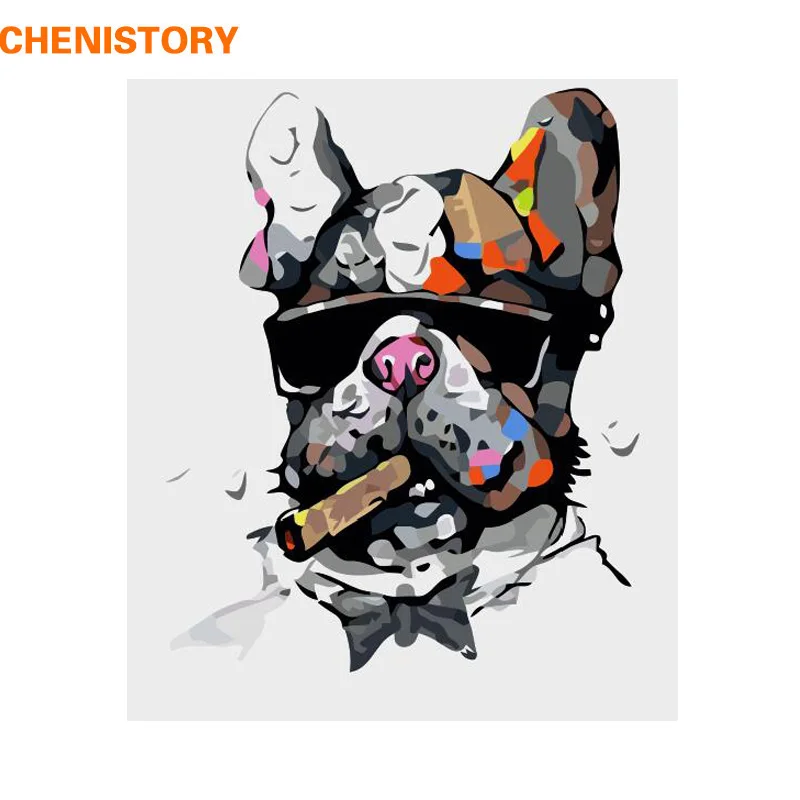 CHENISTORY Frameless Dog Animals DIY Painting By Numbers Kits Paint On Canvas Painting Calligraphy For Home Decor 40x50cm Arts
CHENISTORY Frameless Dog Animals DIY Painting By Numbers Kits Paint On Canvas Painting Calligraphy For Home Decor 40x50cm Arts